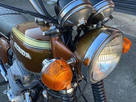 ホンダ CB750フォア(CB750K) ☆珍しい国内物オリジナルブラウンK1・CB系の泣き所センタースタンドマウント修正済み☆ 27