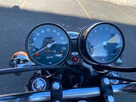ホンダ CB750フォア(CB750K) ☆珍しい国内物オリジナルブラウンK1・CB系の泣き所センタースタンドマウント修正済み☆ 3