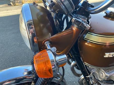 ホンダ CB750フォア(CB750K) ☆珍しい国内物オリジナルブラウンK1・CB系の泣き所センタースタンドマウント修正済み☆ 33