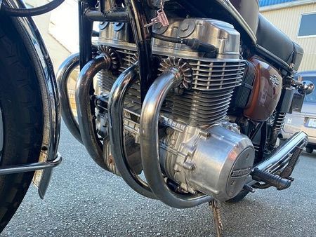 ホンダ CB750フォア(CB750K) ☆珍しい国内物オリジナルブラウンK1・CB系の泣き所センタースタンドマウント修正済み☆ 37