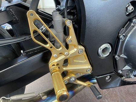 スズキ HAYABUSA ハヤブサ 2023年モデル R‘sgear製フルエキマフラー BabyFace製バックステ 12