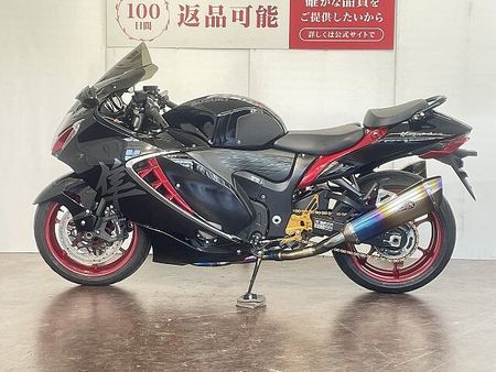 スズキ HAYABUSA ハヤブサ 2023年モデル R‘sgear製フルエキマフラー BabyFace製バックステ 4