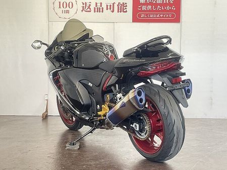 スズキ HAYABUSA ハヤブサ 2023年モデル R‘sgear製フルエキマフラー BabyFace製バックステ 5