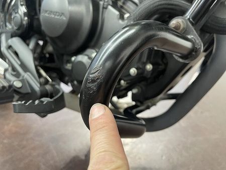 ホンダ レブル 250 レブル250 モリワキサイレンサー エンジンガード 37