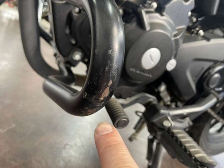 ホンダ レブル 250 レブル250 モリワキサイレンサー エンジンガード 40