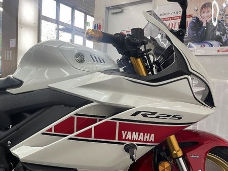ヤマハ YZF-R25 YZF-R25 WGP 60th Anniversary フェンダレス クイックシフター 11