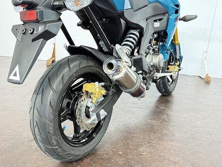 カワサキ Z125 プロ Z125PRO BEAMSマフラー トップケース装備 14