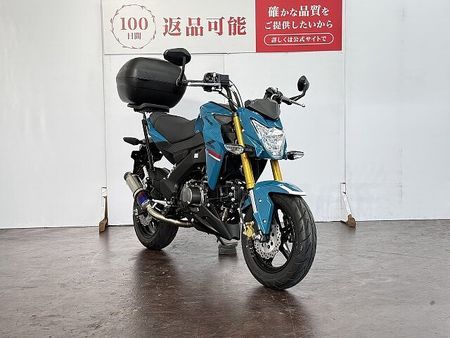 カワサキ Z125 プロ Z125PRO BEAMSマフラー トップケース装備 2