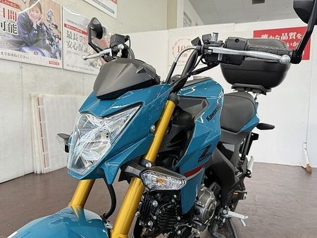 カワサキ Z125 プロ Z125PRO BEAMSマフラー トップケース装備 18