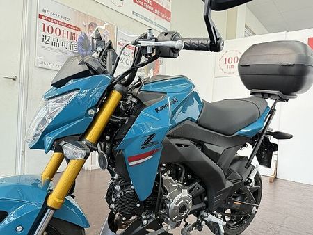 カワサキ Z125 プロ Z125PRO BEAMSマフラー トップケース装備 20