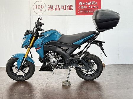 カワサキ Z125 プロ Z125PRO BEAMSマフラー トップケース装備 3
