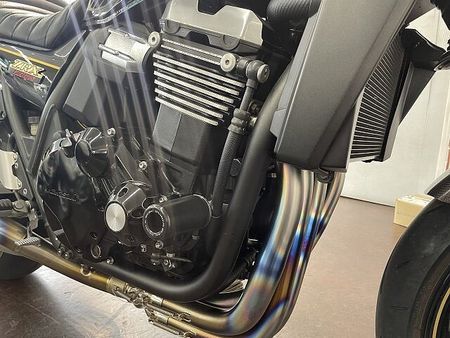 カワサキ ZRX1200R ZRX1200D 前後オーリンズ TRICKSTAR製マフラー 12