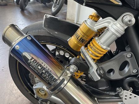 カワサキ ZRX1200R ZRX1200D 前後オーリンズ TRICKSTAR製マフラー 10