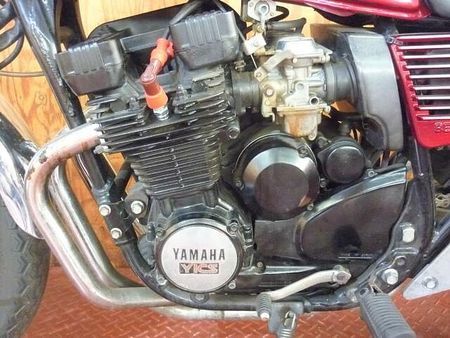 ヤマハ XJ400 ☆XJ400D☆ワインレッド☆RPMマフラー☆大川タックロールシート 11