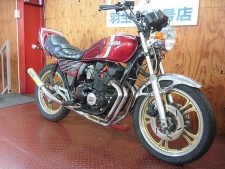 ヤマハ XJ400 ☆XJ400D☆ワインレッド☆RPMマフラー☆大川タックロールシート 2