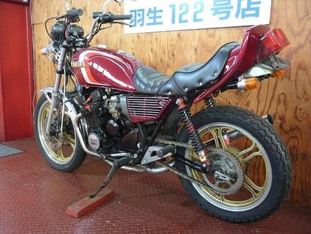 ヤマハ XJ400 ☆XJ400D☆ワインレッド☆RPMマフラー☆大川タックロールシート 5