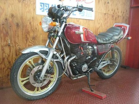 ヤマハ XJ400 ☆XJ400D☆ワインレッド☆RPMマフラー☆大川タックロールシート 6