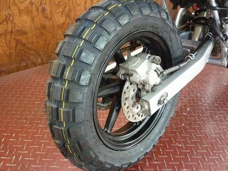 ホンダ XR50モタード ☆XR50モタード☆ブラック☆タイヤ前後新品☆路面を選ばず遊べるバイク 19