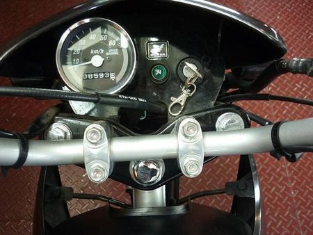 ホンダ XR50モタード ☆XR50モタード☆ブラック☆タイヤ前後新品☆路面を選ばず遊べるバイク 23