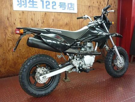 ホンダ XR50モタード ☆XR50モタード☆ブラック☆タイヤ前後新品☆路面を選ばず遊べるバイク 3