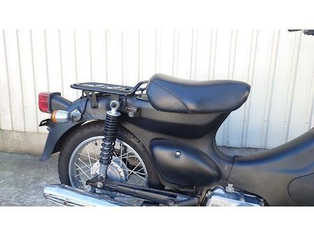 ホンダ リトルカブ マットブラックカスタム 17