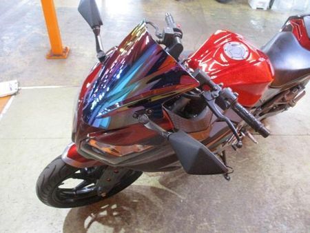 カワサキ ニンジャ 250 フレアレッドに綺麗にオールペンをした綺麗なNINJAが驚きのこの価格!他店追従不可能価格! 11