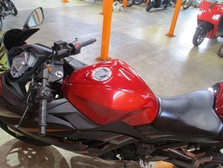カワサキ ニンジャ 250 フレアレッドに綺麗にオールペンをした綺麗なNINJAが驚きのこの価格!他店追従不可能価格! 37