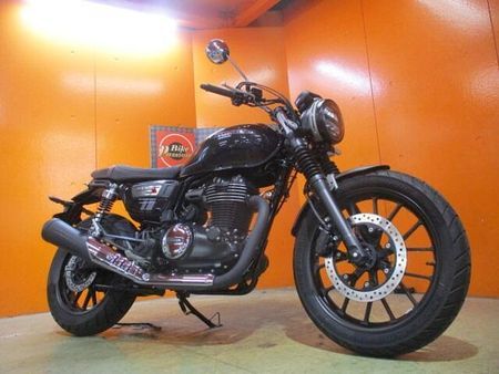 ホンダ GB350S 極太RタイヤにフォークブーツのモデルSの上質低走行1オーナー車が入荷!他店追従不可能価格! 22
