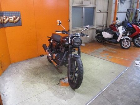 ホンダ GB350S 極太RタイヤにフォークブーツのモデルSの上質低走行1オーナー車が入荷!他店追従不可能価格! 71
