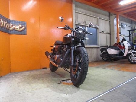 ホンダ GB350S 極太RタイヤにフォークブーツのモデルSの上質低走行1オーナー車が入荷!他店追従不可能価格! 72