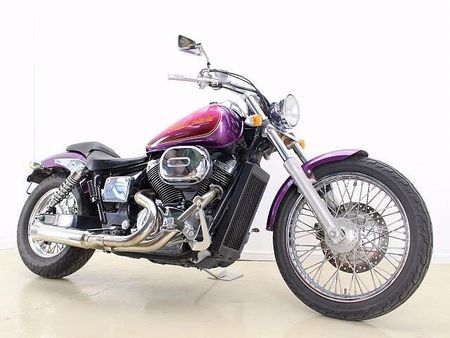 ホンダ シャドウスラッシャー400 このファンシーカラーが良いね!状態きれいです。価格改定!タイヤ前後新品交換付! 11