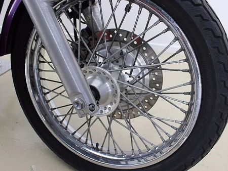ホンダ シャドウスラッシャー400 このファンシーカラーが良いね!状態きれいです。価格改定!タイヤ前後新品交換付! 12