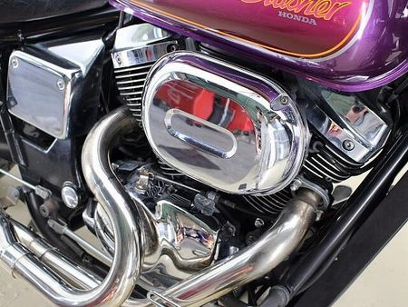 ホンダ シャドウスラッシャー400 このファンシーカラーが良いね!状態きれいです。価格改定!タイヤ前後新品交換付! 15
