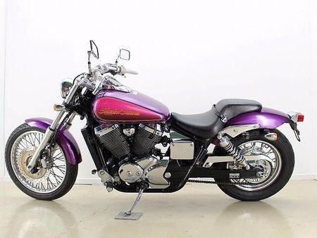 ホンダ シャドウスラッシャー400 このファンシーカラーが良いね!状態きれいです。価格改定!タイヤ前後新品交換付! 19