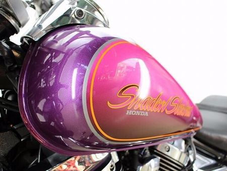 ホンダ シャドウスラッシャー400 このファンシーカラーが良いね!状態きれいです。価格改定!タイヤ前後新品交換付! 25