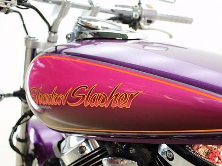 ホンダ シャドウスラッシャー400 このファンシーカラーが良いね!状態きれいです。価格改定!タイヤ前後新品交換付! 26