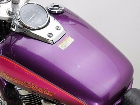 ホンダ シャドウスラッシャー400 このファンシーカラーが良いね!状態きれいです。価格改定!タイヤ前後新品交換付! 27