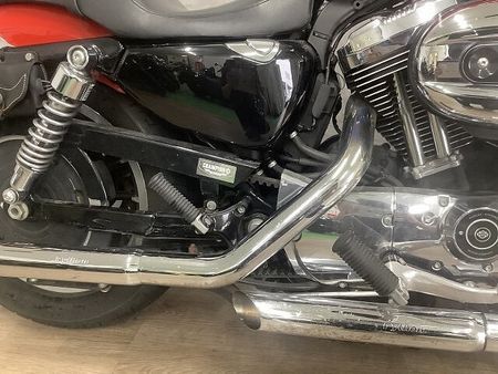 ハーレーダビッドソン XL1200L SPORTSTER LOW XL1200L 2010年モデル サイドバッグ ツーリングバッグ USB エンジンガード 35