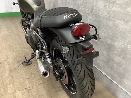 トライアンフ STREET TWIN ストリートツイン キーレスタンクキャップ 2021年モデル サイドバッグサポート 34