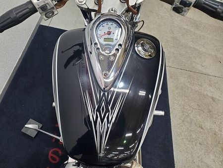 ヤマハ ドラッグスター400 ドラッグスター400 2006年モデル ハンドルカスタム スラッシュカットマフラー装備【マ 27