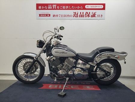 ヤマハ ドラッグスター400 ドラッグスター400 2006年モデル ハンドルカスタム スラッシュカットマフラー装備【マ 4