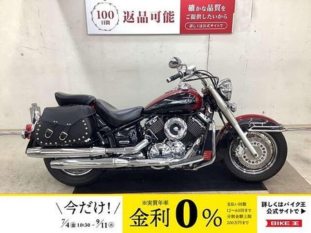 ヤマハ ドラッグスター1100 ドラッグスタークラシック1100 前後タイヤ新品交換サービス サイドバック装備 1