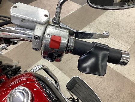 ヤマハ ドラッグスター1100 ドラッグスタークラシック1100 前後タイヤ新品交換サービス サイドバック装備 14
