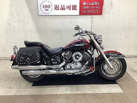 ヤマハ ドラッグスター1100 ドラッグスタークラシック1100 前後タイヤ新品交換サービス サイドバック装備 2