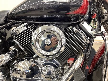 ヤマハ ドラッグスター1100 ドラッグスタークラシック1100 前後タイヤ新品交換サービス サイドバック装備 29