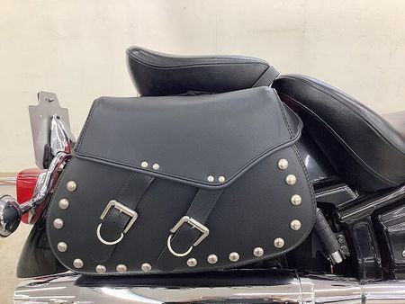 ヤマハ ドラッグスター1100 ドラッグスタークラシック1100 前後タイヤ新品交換サービス サイドバック装備 34