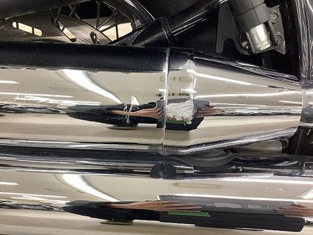 ヤマハ ドラッグスター1100 ドラッグスタークラシック1100 前後タイヤ新品交換サービス サイドバック装備 37