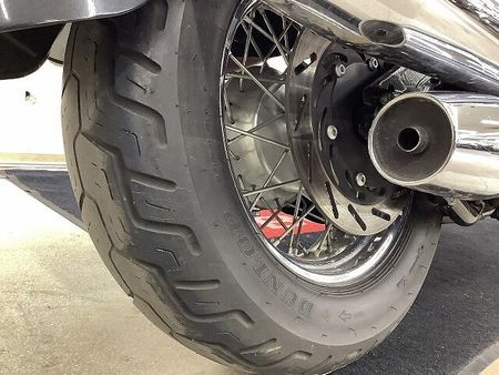 ヤマハ ドラッグスター1100 ドラッグスタークラシック1100 前後タイヤ新品交換サービス サイドバック装備 39