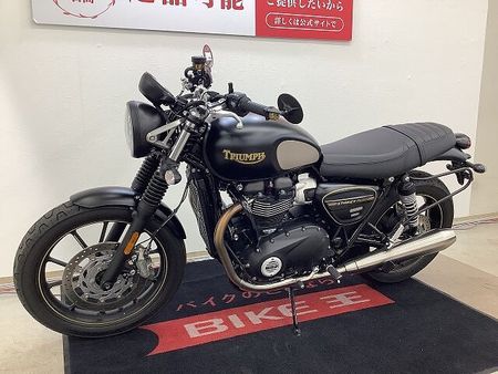 トライアンフ STREET TWIN ストリートツイン 2022年モデル エンジンガード サイドバックステー装備 6