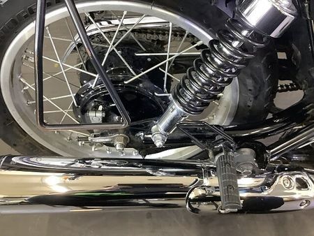ヤマハ SR400 SR400 パフォーマンスダンパー スクリーン USB-A2ポート装備 赤キー・スペアキー 13